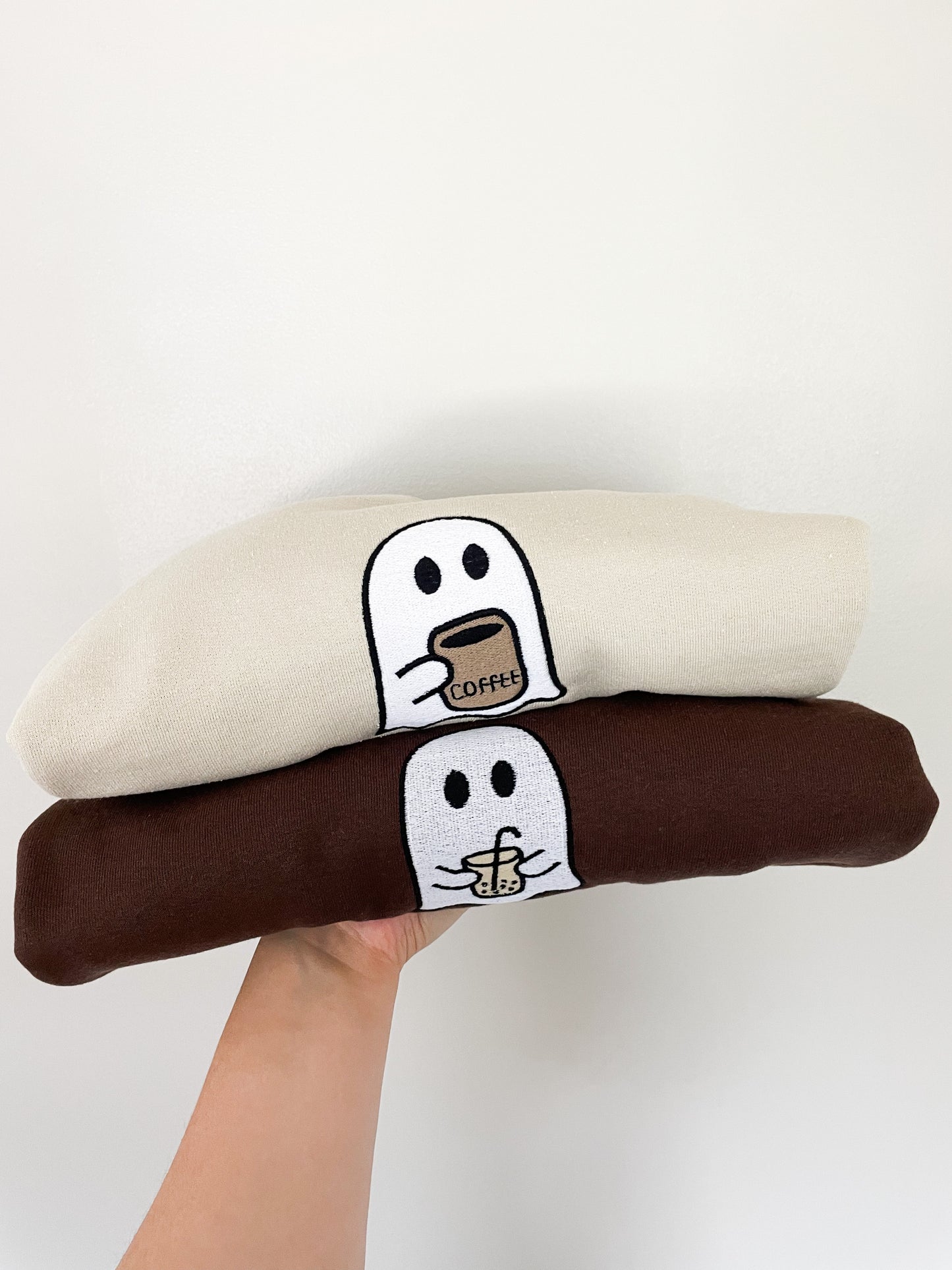 Ghostie w/ Iced Coffee