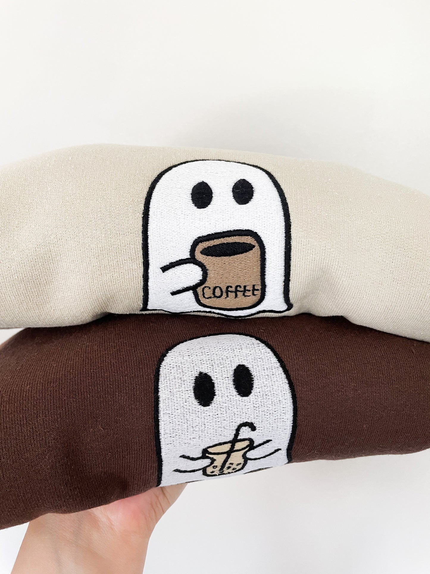 Ghostie w/ Coffee Mug