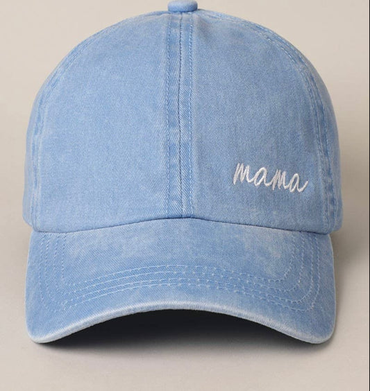 Mama Embroidered Baseball Caps