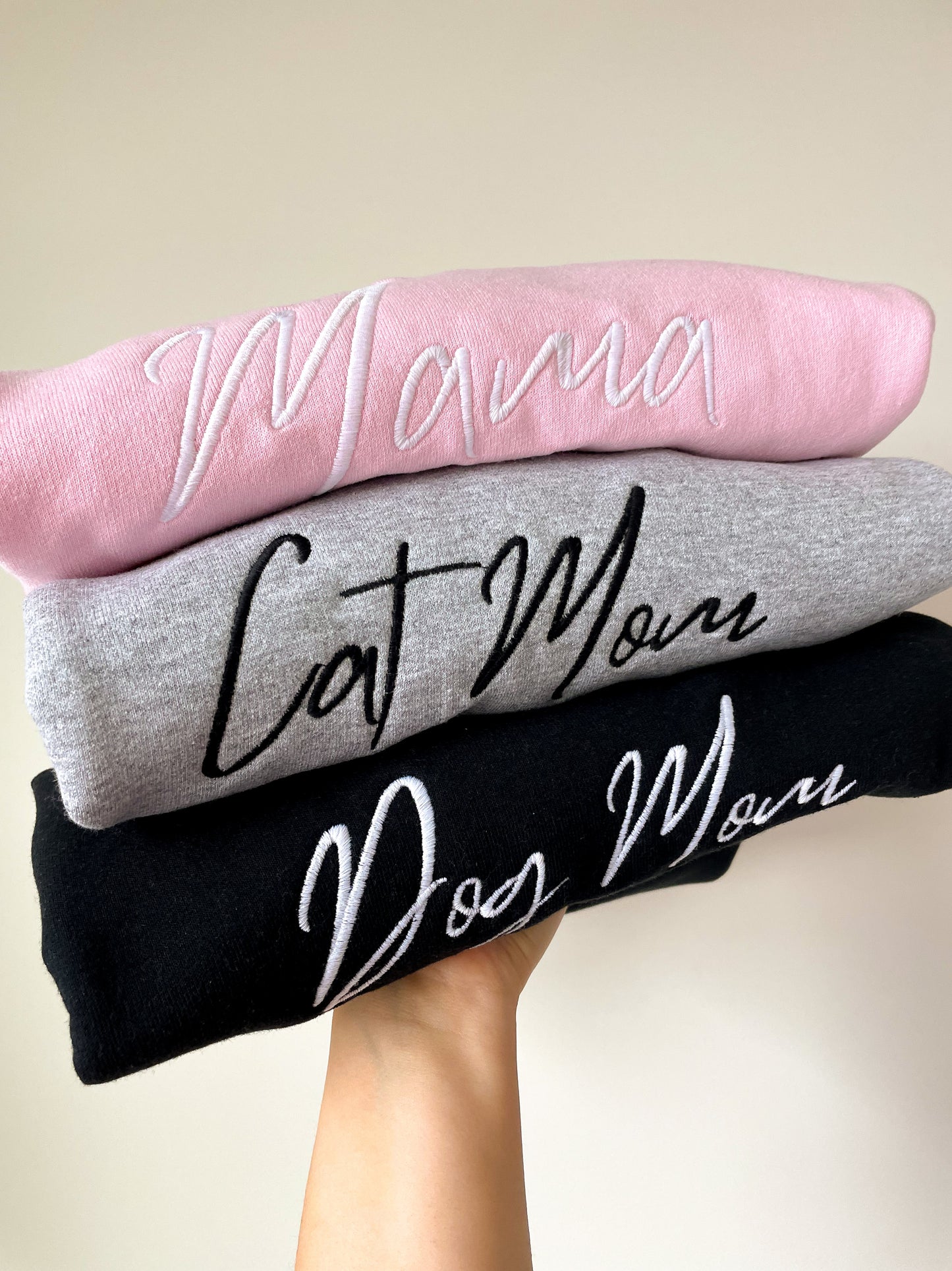 Cat Mom Spell Out