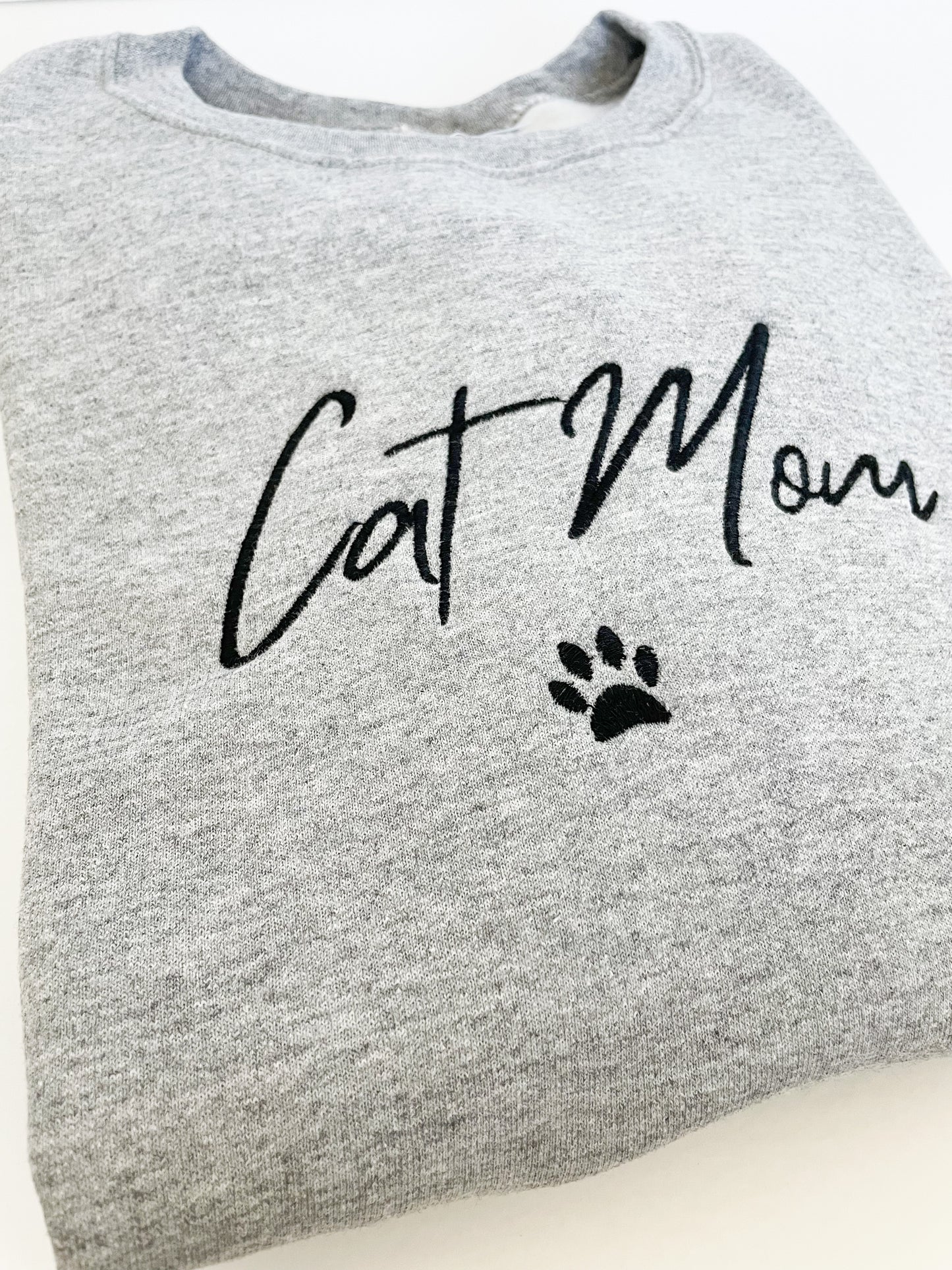 Cat Mom Spell Out