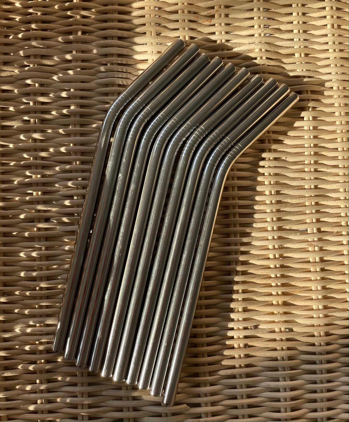 Bent Stainless Steel Reusable Straw