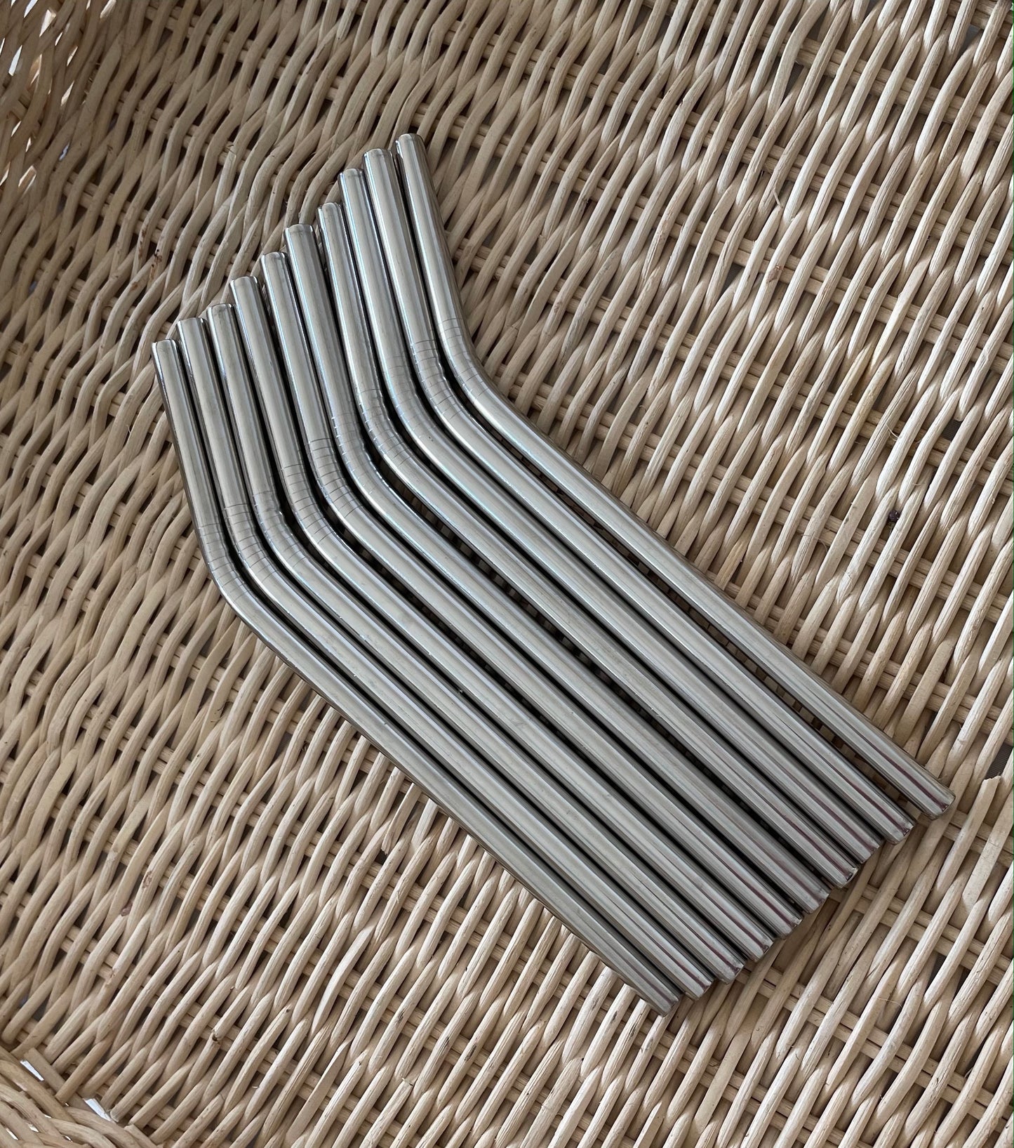 Bent Stainless Steel Reusable Straw