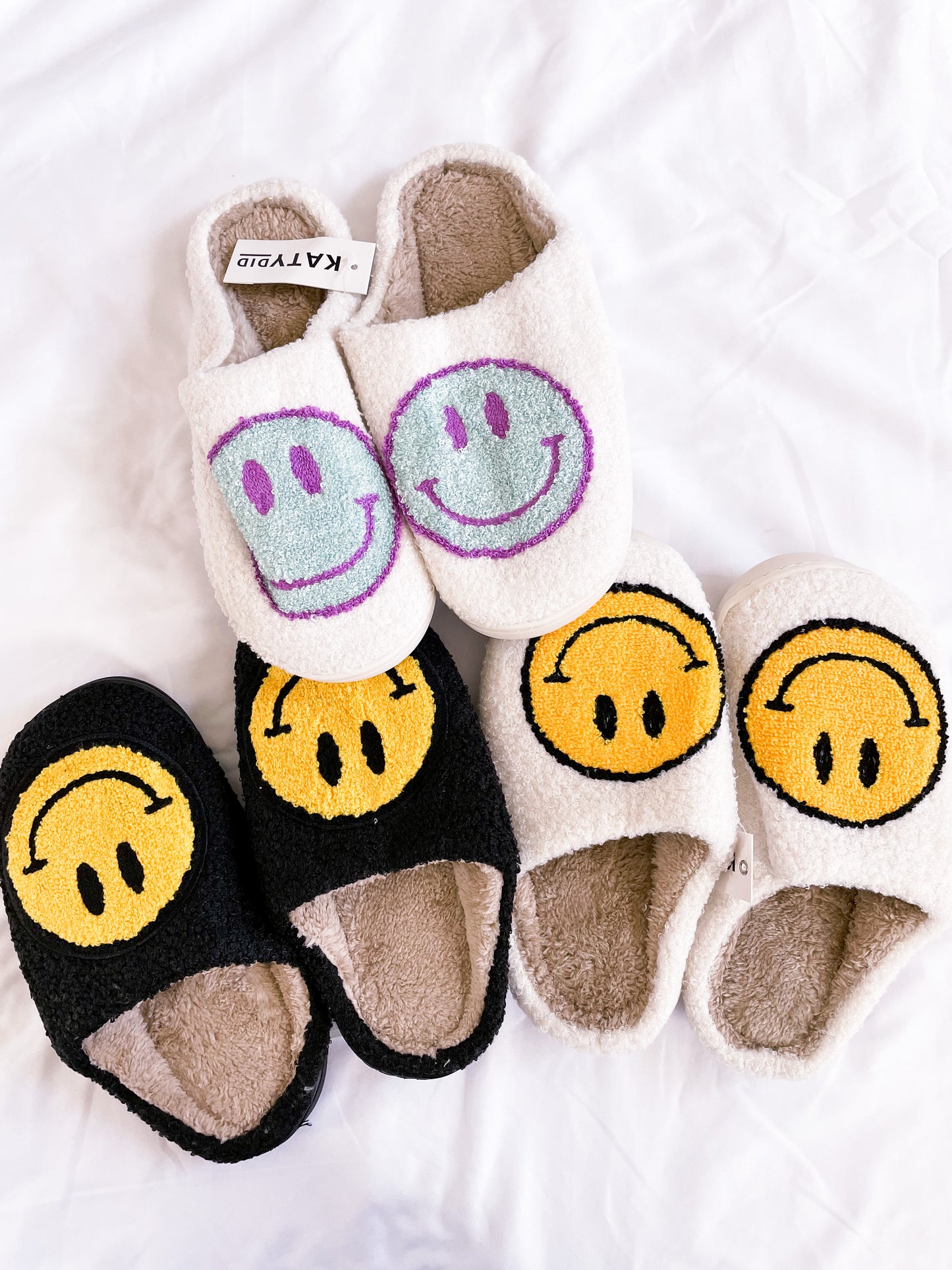Smiley Face Slippers