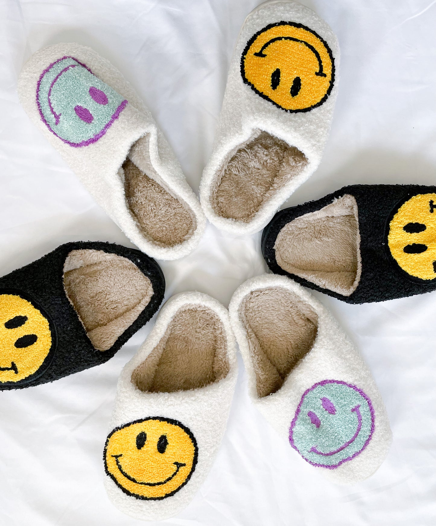 Smiley Face Slippers