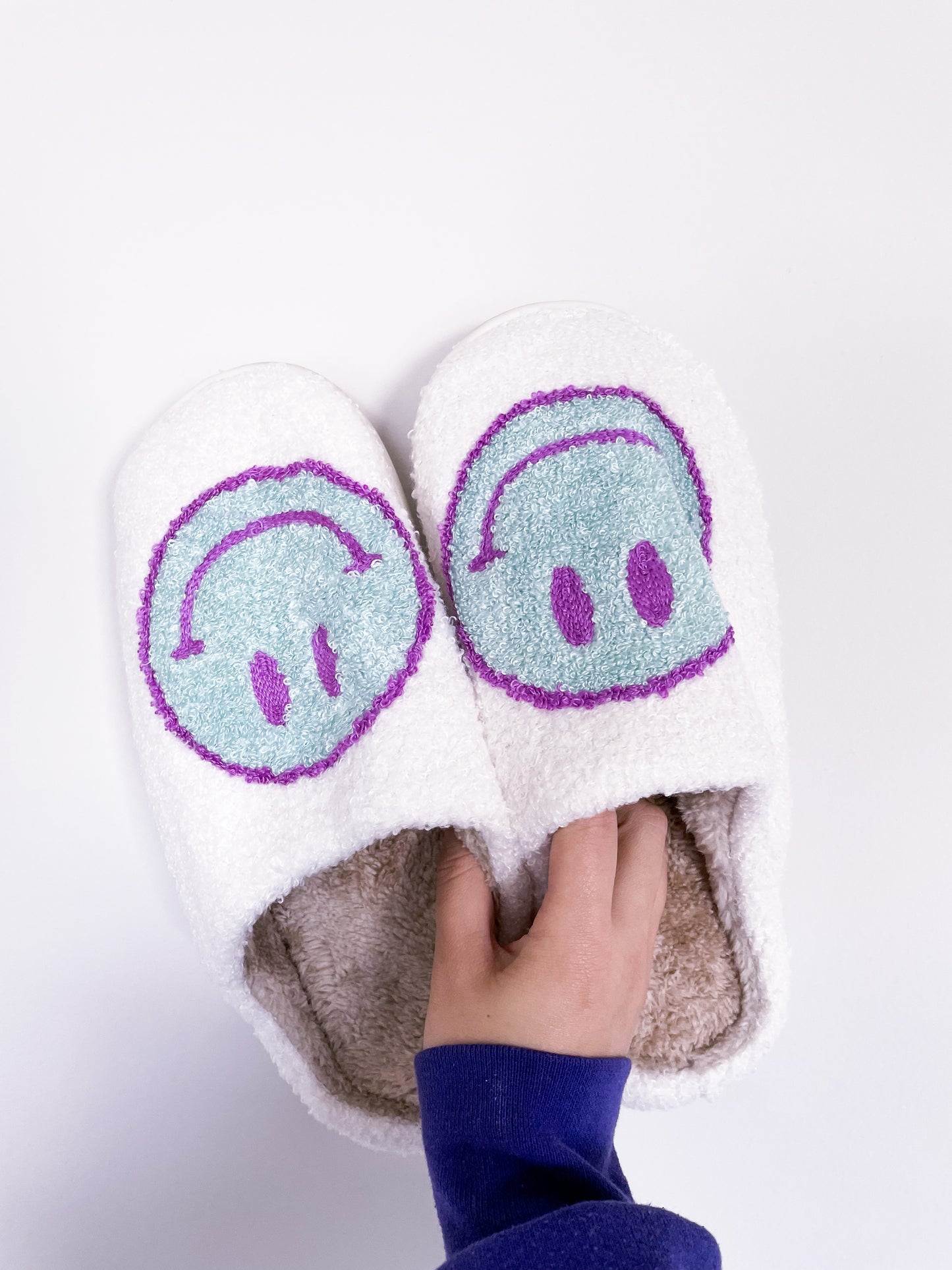 Smiley Face Slippers
