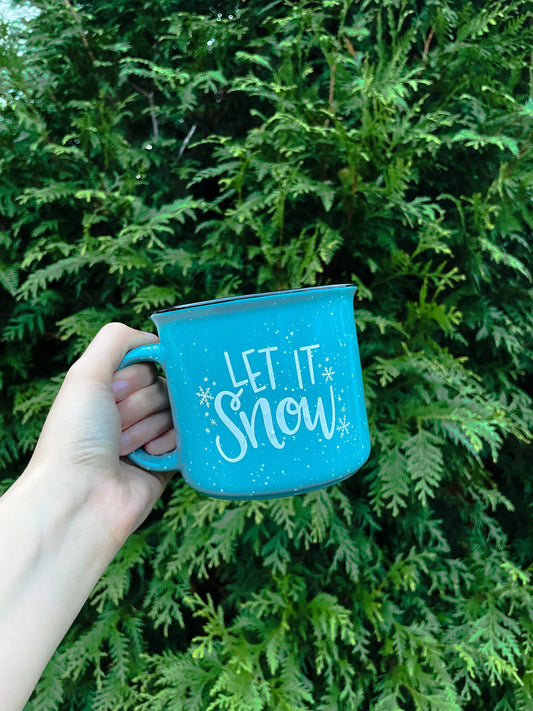 Let It Snow Ceramic Mug