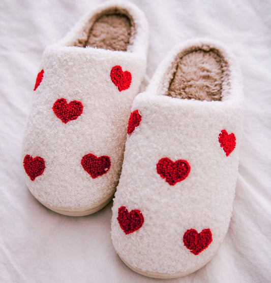 'Hearts All Over' Slippers