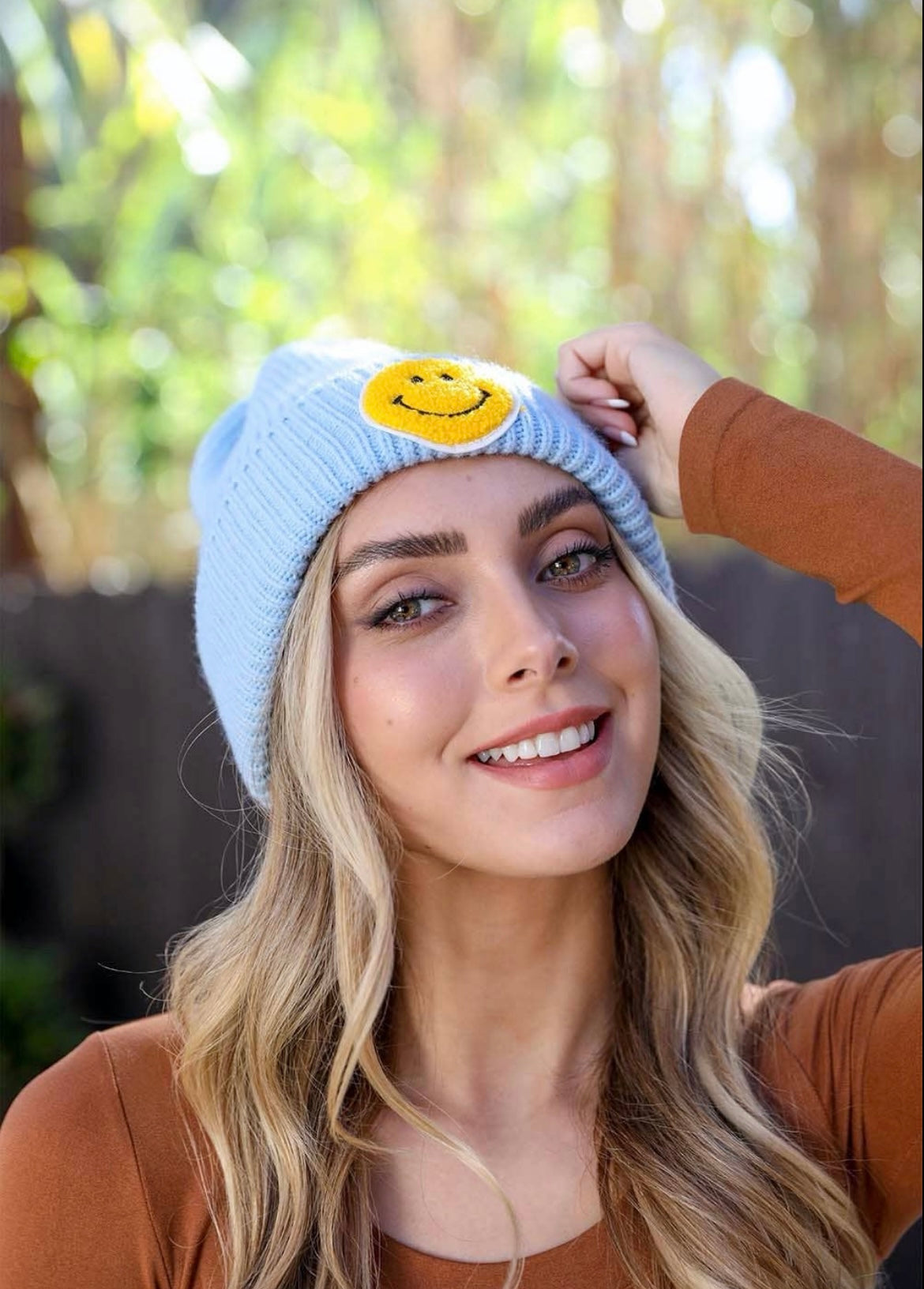 Smiley Face Beanie