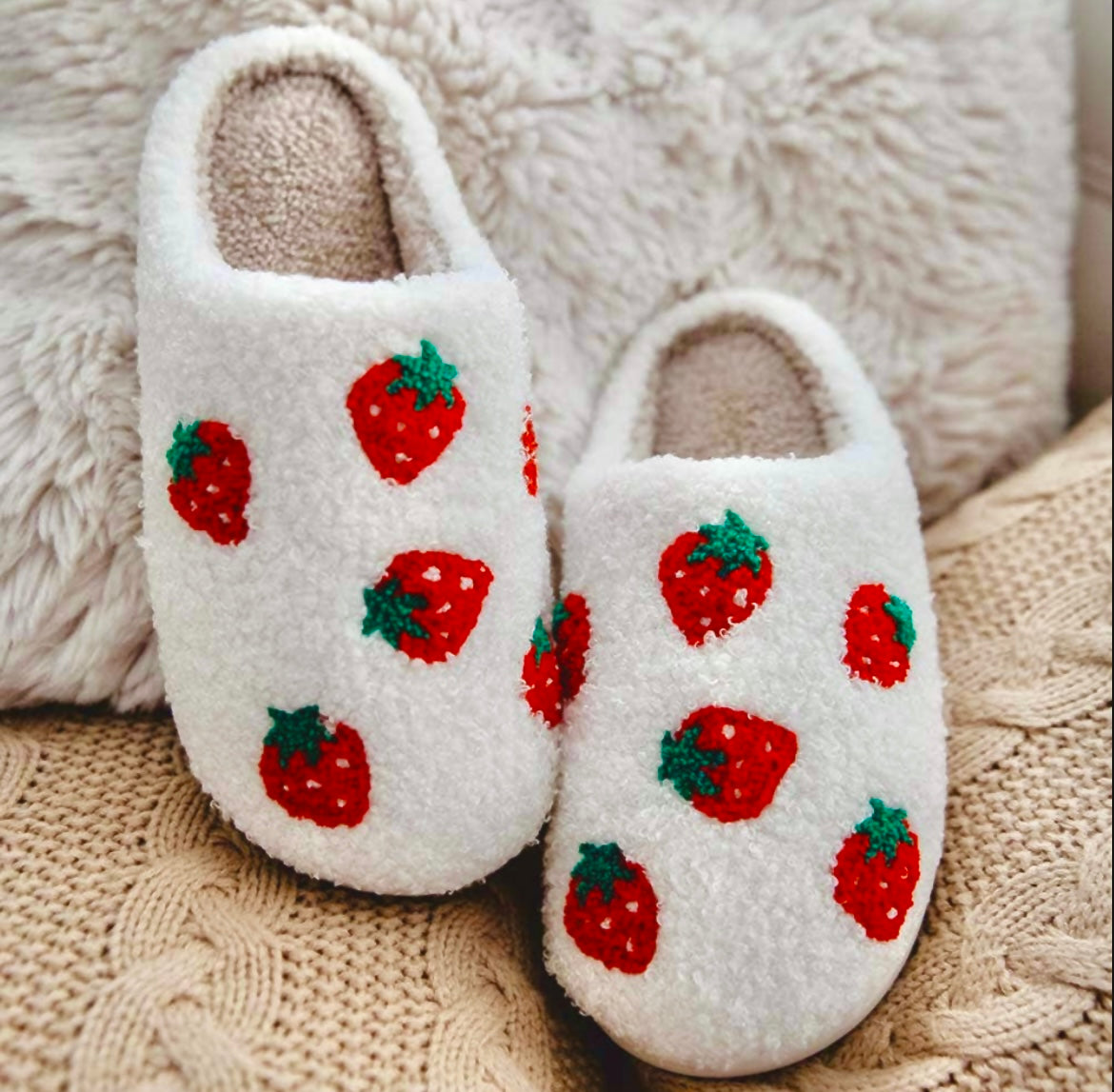 Strawberry Slippers